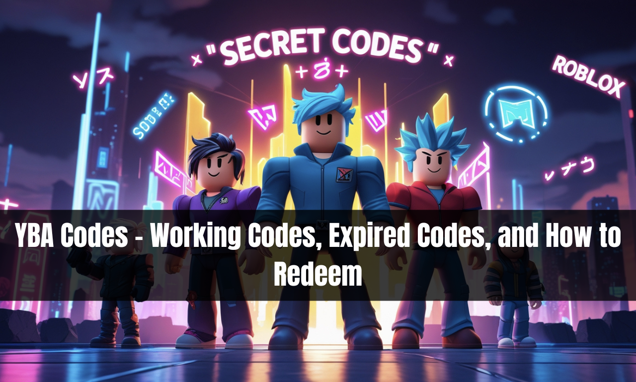 YBA Codes – Working Codes, Expired Codes, and How to Redeem (August 2025 Guide)